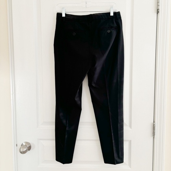 Theory Stretch Wool Testra Pants 2 Black - Picture 4 of 8